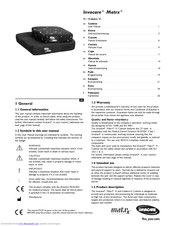 Invacare Matrx Kidabra Vi User Manual