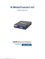 B+B SMARTWORK IE-MediaChassis/1-AC User Manual