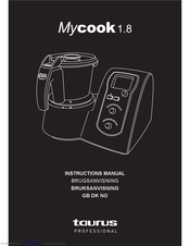 Taurus MYCOOK 1.8 Instruction Manual