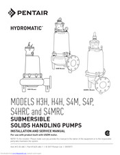 Pentair HYDROMATIC S4P Installation And Service Manual