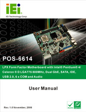 IEI Technology POS-6614 User Manual