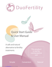 Cambridge Temperature Concepts DuoFertility Quick Start Manual & User Manual