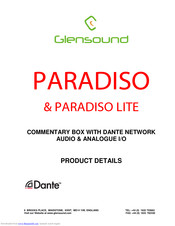 Glensound PARADISO Product Details