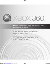 Microsoft XBOX 360 WIRELESS NETWORKING ADAPTER STAND Manual