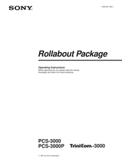 Sony PCS-3000 Operating Instructions Manual