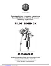 Walther PILOT BOND 2K Operating Instructions Manual