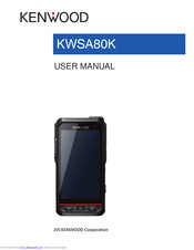 Kenwood KWSA80K User Manual