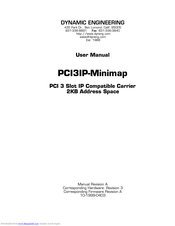 Dynamic Engineering PCI3IP-Minimap User Manual