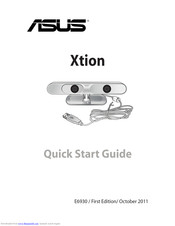 Asus Xtion Quick Start Manual