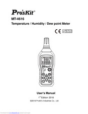 PROSKIT - MT-4616 HUMIDITY TESTER Pro'sKit