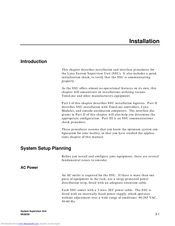 TimeLine Lynx Keyboard Control Unit Installation Manual
