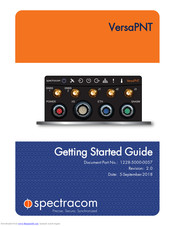 Spectracom VersaPNT Getting Started Manual