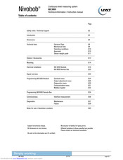 Uwt Nivobob NB 3000 Technical Information/Instruction Manual