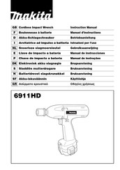 Makita 6911HD Instruction Manual