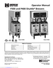 American Metal Ware Shuttle P400 Operator's Manual