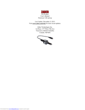 Zaber Technologies Inc. NA08B30-T4 User Manual