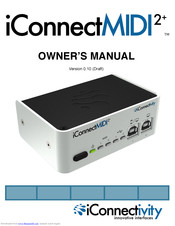iConnectivity iConnectMIDI2+ Owner's Manual