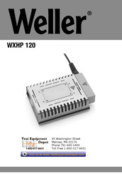 Weller WXHP 120 Manual