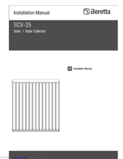 Beretta SCV-25 Installation Manual