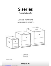 Proel S Series User Manual