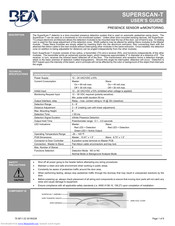 BEA SUPERSCAN-T User Manual