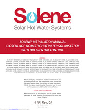 Solene SLSG40DC-75HE-G Installation Manual