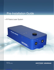 NORTHROP GRUMMAN IR Patara Laser System Pre-Installation Manual