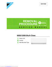 Daikin FTX12NMVJU Manuals | ManualsLib