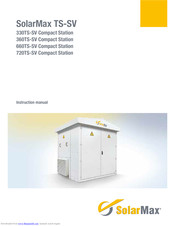 SolarMax 720TS-SV Compact Station Instruction Manual