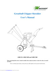 B.W. Machinery GBK130 User Manual