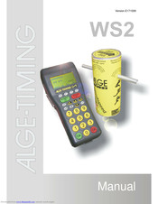 ALGE-Timing Windspeed WS2 Manual