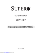 Supermicro SuperServer 5017R-iHDP User Manual
