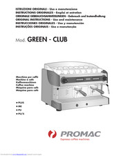 Promac GREEN PLUS Manuals | ManualsLib