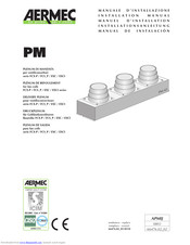 AERMEC FCX-P Series Installation Manual