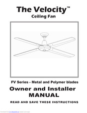 Velocity FV Series Owners & Installation Manual