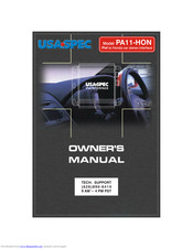 usa-spec PA11-HON Owner's Manual