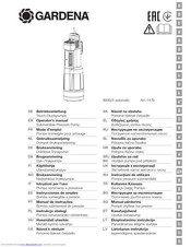 Gardena 1476 Operator's Manual