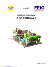 FEIG Electronic ID ISC.LRM200-A/B Installation Instructions Manual