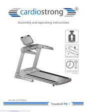 CARDIOSTRONG CST-TX90-2 Assembly And Operating Instructions Manual