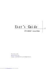 CREWAVE CW-1100AP User Manual