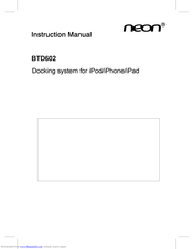 Neon BTD602 Instruction Manual