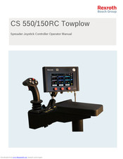 REXROTH CS 550/150RC Operator's Manual
