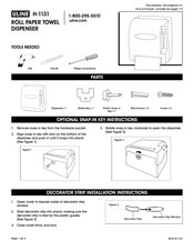 U-Line H-1131 Installation Instructions Manual