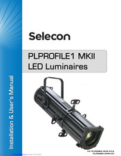 Selecon PLZS1MKII-1834-03 Installation & User Manual