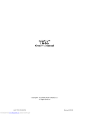 Allen Organ Company GeniSys LD-34b Owner's Manual