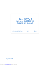 Raven RS1 MD Installation Manual
