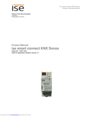 ISE Sonos Product Manual