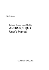 Contec F&eIT ADI12-8(FIT)GY User Manual