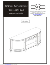 SEI MS834100TX Assembly Instructions Manual