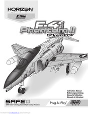 Horizon Hobby F-4 Phantom 80mm EDF Instruction Manual